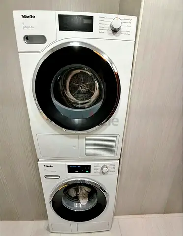 Miele Germany WT1 Separate Washer 9 kg Dryer 8 kg with WiFi Smart Connect