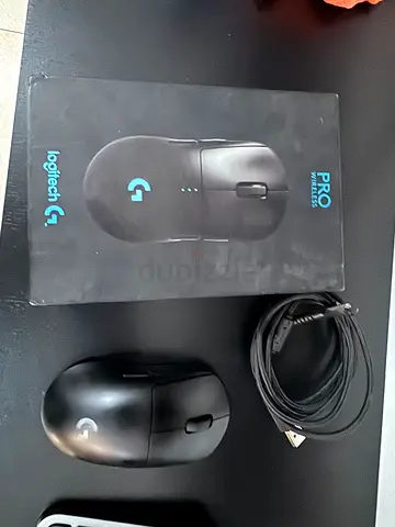Logitech G Pro Wireless Gaming Mouse with USB Receiver and Charging Cable
