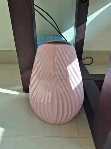 Pink ceramic decorative vase