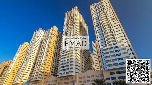 Studio | Parking | Ajman One Tower | Near Corniche