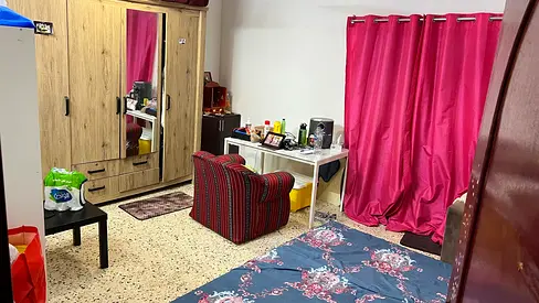 Sharing 1BHK for Rent Al Mankool Near Sharaf DG Metro