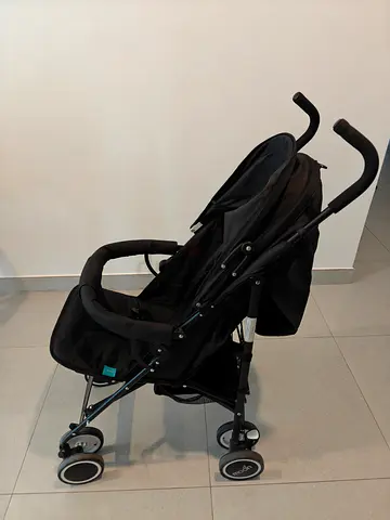 Moon lightweight black umbrella stroller - very good condition