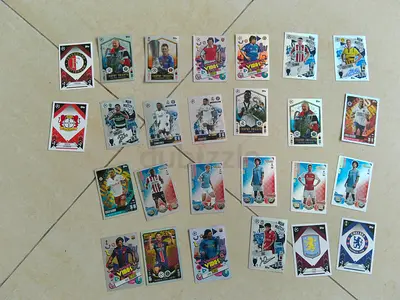 Collection of Football Trading Cards (20+ player cards)