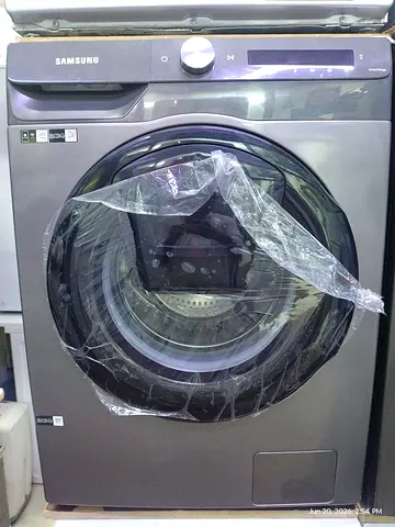 Samsung Front Load Washing Machine - 10kg (Gray) - Excellent Condition