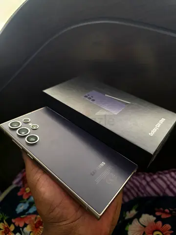 S24 ultra, 12gb, 256gb, tdra, box and cable