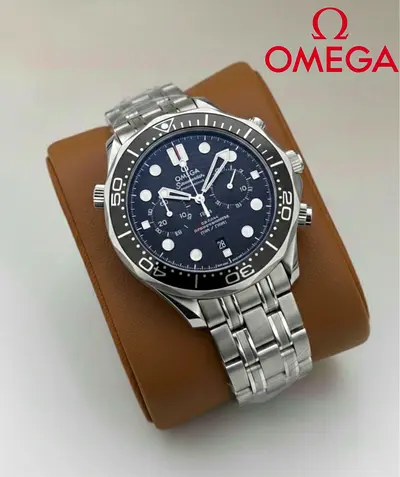 Omega seamaster watch with chrono for men
