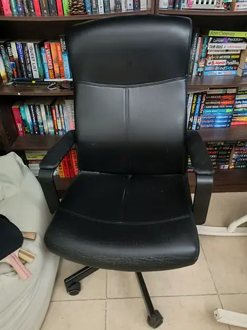 Ikea Malcomn Black Chair
