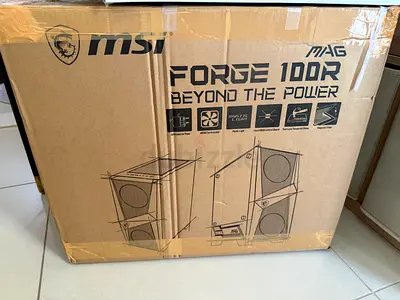 MSI MAG Forge 100R PC - very good condition worth 3600aed