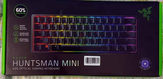 Razer Huntsman Mini 60% Optical Gaming Keyboard - Excellent Condition