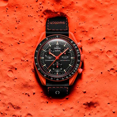 Omega swatch mens watch
