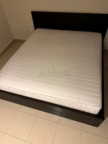 Ikea Queen Size Bed with mattress available in perfect condition