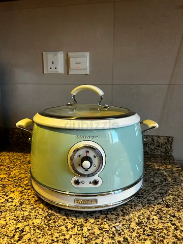 Vintage-style Ariete Multi Cooker / Slow Cooker - Light Green