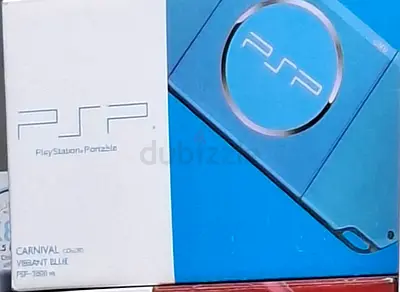 Sony PSP Carnival Edition (Vibrant Blue) in original box