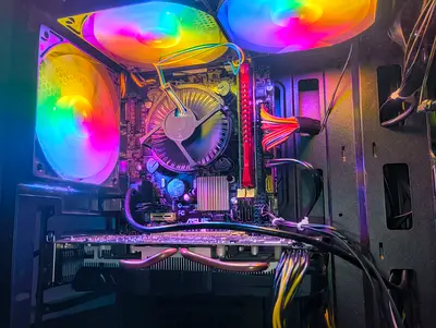 GAMING PC I5+RX 16GB RAM