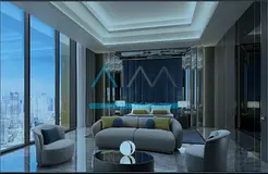 Skyline Penthouse | 5BR Apartment | Burj Binghatti | Furnished Luxury