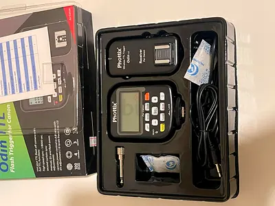 Phottix Odin TTL Wireless 2-Light Flash Trigger Kit for Canon (Complete Boxed Set)