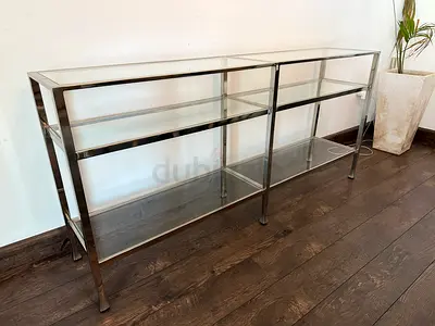 Pottery Barn Side unit - Silver