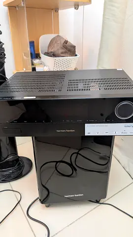 Harman Kardon Subwoofer with Amplifier -IVR show orange light (rest working good)
