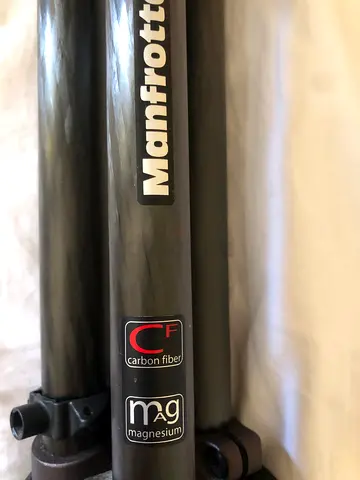 Rare carbon fiber / magnesium Manfrotto tripod for sale