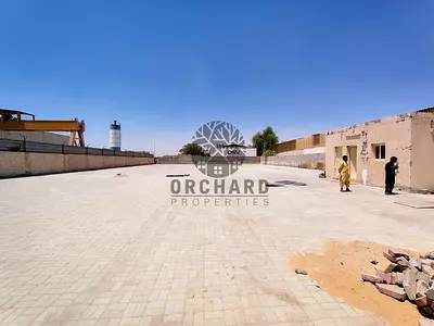 Prime location Open yard 20000 sqft with interlock and electricity yearly rent 260k