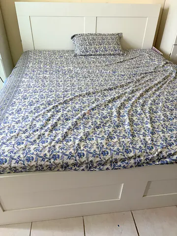 Ikea bed with storage plus matrices and sofa cum bed with storage for sell