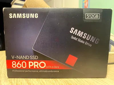 Samsung 860 PRO 512GB V-NAND SATA SSD (boxed)