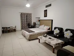 Furnished master bedroom with seprate bathroom and Balcony