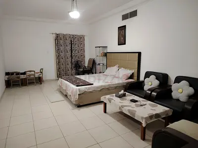 Furnished master bedroom with seprate bathroom and Balcony
