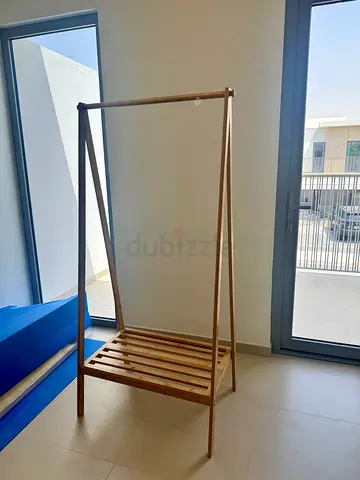 Wooden Clothes Rack