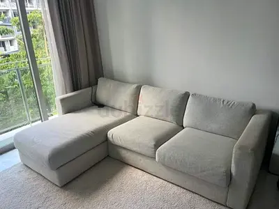 Ikea vimle L shape sofa bed Beige