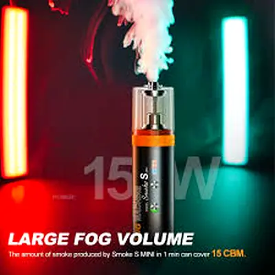 Compact 1500W Mini Fog Machine - High Output Smoke Maker