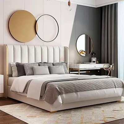 Brand new King size Luxuxry Family bed Good Quality Queen bed double Available