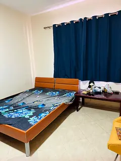 1BHK Furnished Flat for Sharing (With Balcony) for Monthly Rent @ Old Muweilah - No Commission