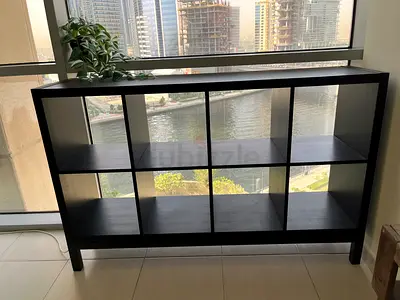 IKEA KALLAX shelving unit with underframe