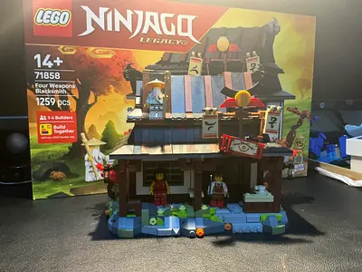 Lego Ninjago Kai’s blacksmith 71858