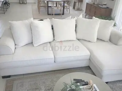 The One Kingston L Shape sofa beige