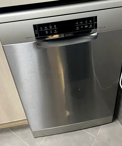 Selling Due to relocation - Bosch Freestanding Dishwasher - 60cm, 13 Place Settings, Stainless Steel