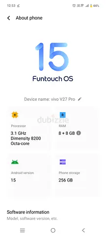 Mobile vivo v27 pro