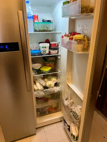 Used Samsung Side-by-Side Refrigerator - Good Working Condition