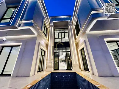 امتلك فيلتك الفاخرة في عجمان طابقين وروف شامل رسوم التسجيل والتمليك بتصاميم عصرية ومساحات رحبة تناسب عائلتك!