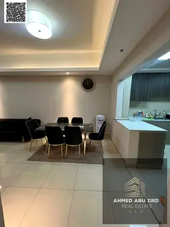 **Luxury second-tenant apartment with 2 master bedrooms, spacious hall, equipped kitchen, 3 bathroom