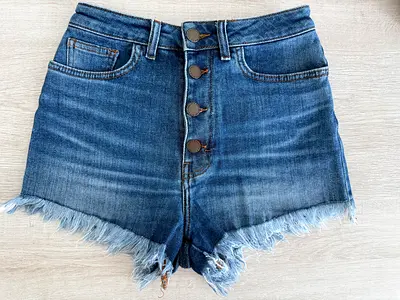 Maje Paris Denim Shorts