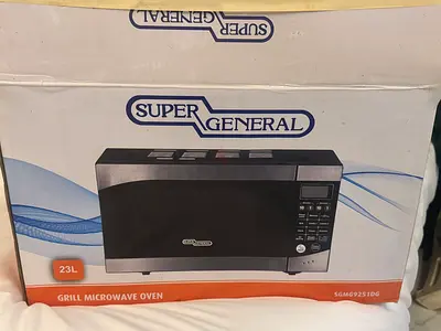 Super General 23L Grill Microwave Oven – New in Box