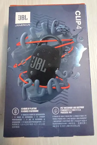 JBL Clip 4 Portable Waterproof Bluetooth Speaker - Brand New Boxed