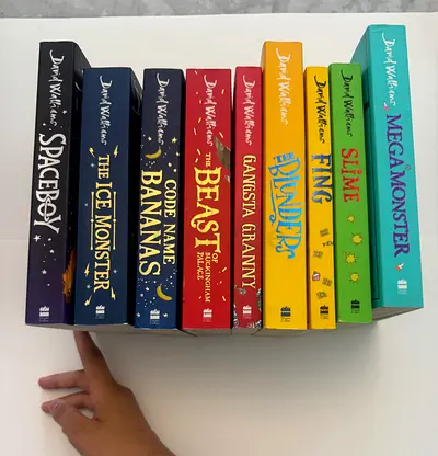 David Williams books- set of nine