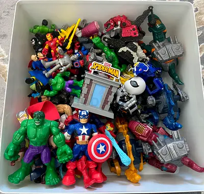 Marvel and DC Superhero Action Figures Collection