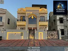 Own a luxury villa with a classic design, two floors and a roof, at a price including registration a