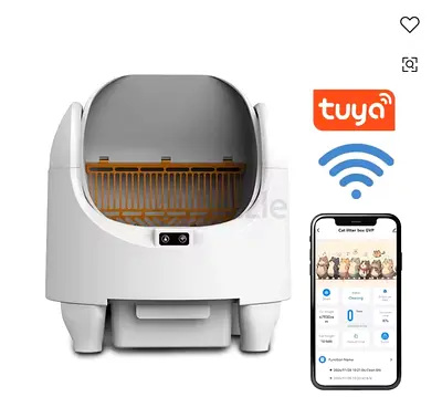 Smart Automatic Self-Cleaning Cat Litter Box (Wi‑Fi/Tuya Compatible)