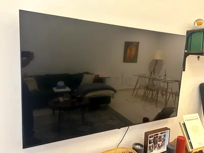66 inch LG UHD Smart LED TV - Wall Mounted, Good condition