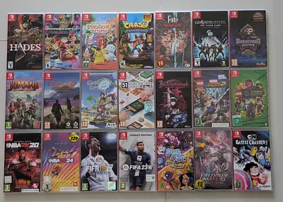 Nintendo Switch Games Mario, pokemon, fifa, hades, NBA, Lego, fire emblem, Jumanji, crash, fate, gho